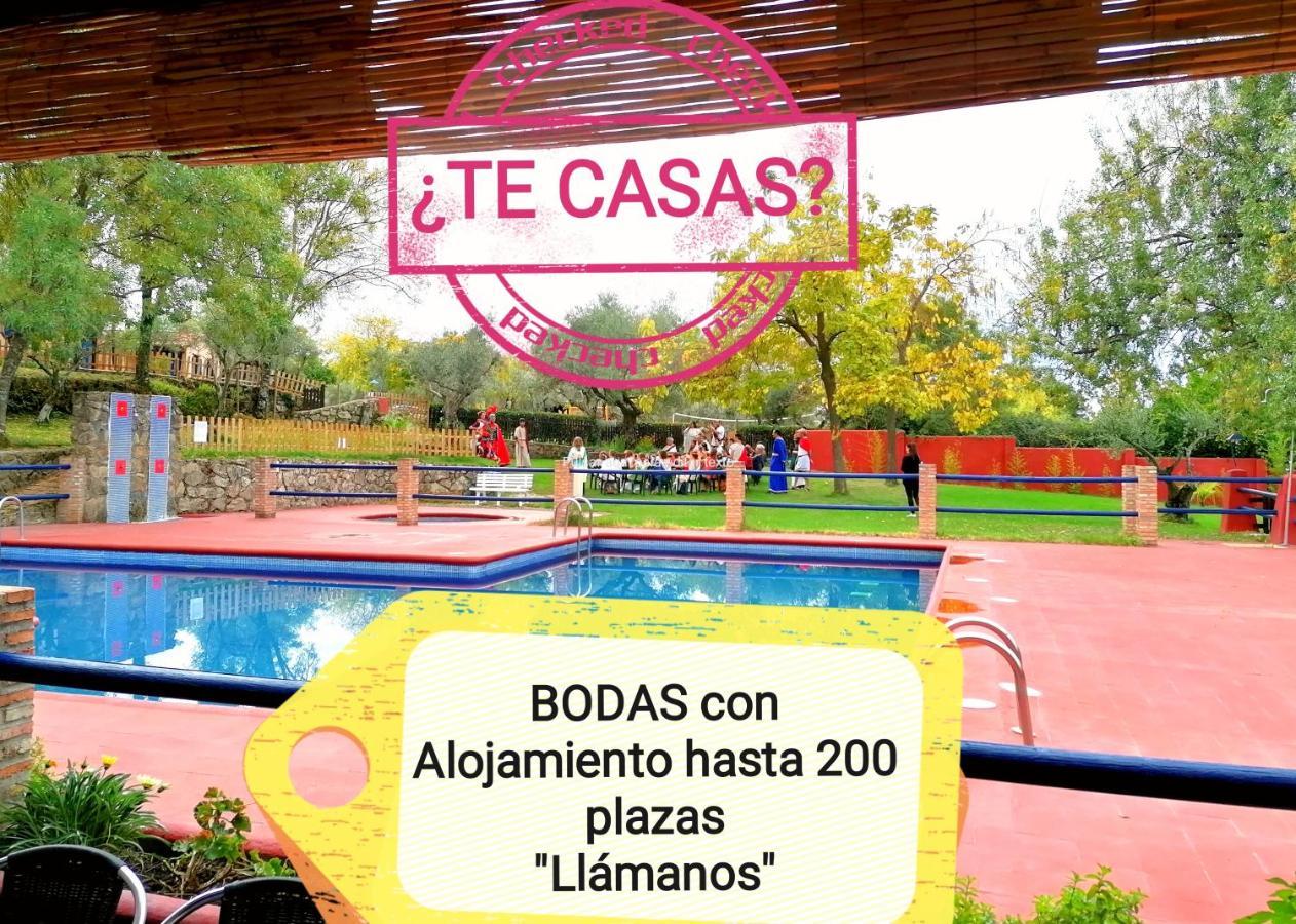 Complejo Aldea Vetonia Check Out Hasta Las 20H Parque De Mascotas Zonas Infantiles Ideal Grupos Parejas Familias Informate Apertura Piscina 1 De Mayo Hervas Bagian luar foto